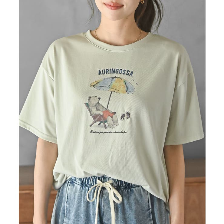 ミントグリーン | ＦｅｅｌＣｏｏｌバカンスＴシャツ | rps