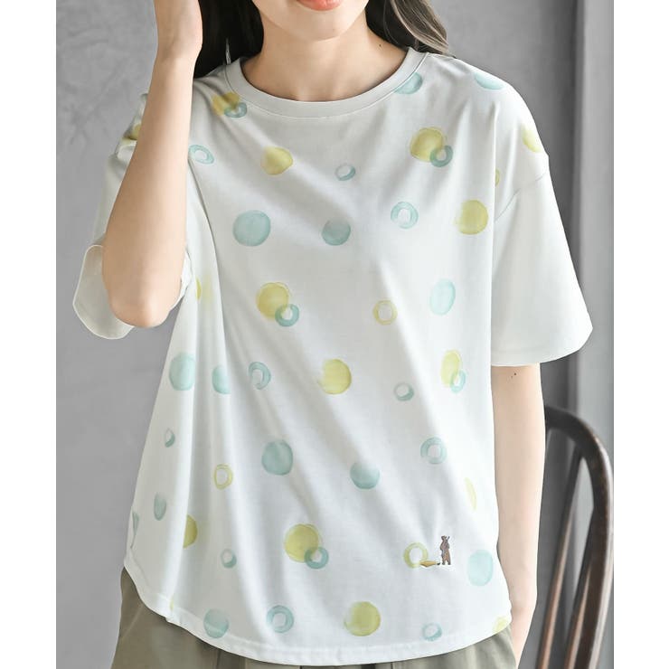 オフホワイト | ＦｅｅｌＣｏｏｌドットＴシャツ | rps