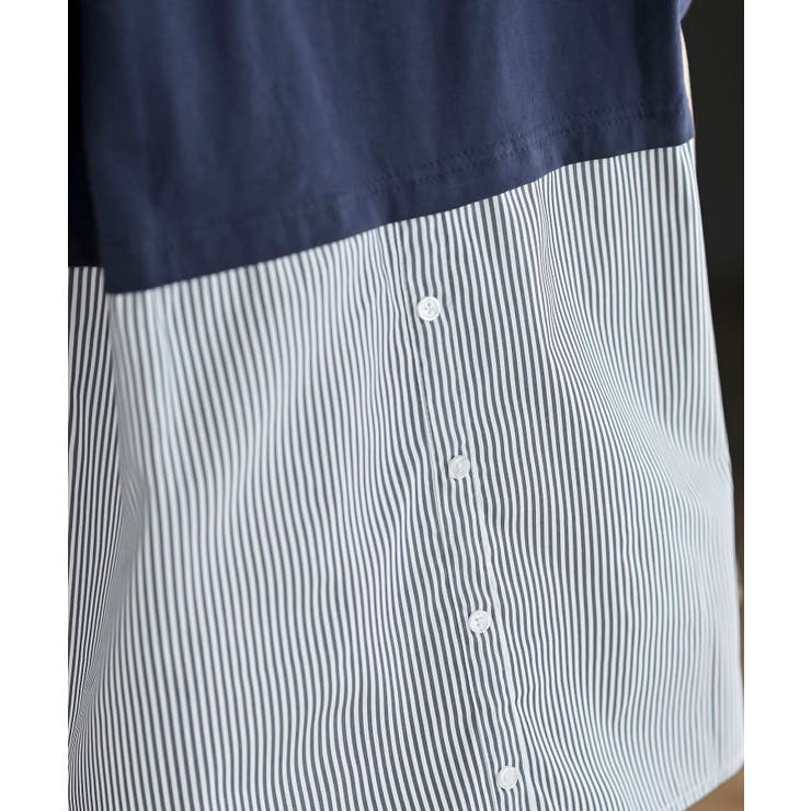 背面ストライプ切替プルオーバー | rps | 詳細画像18 