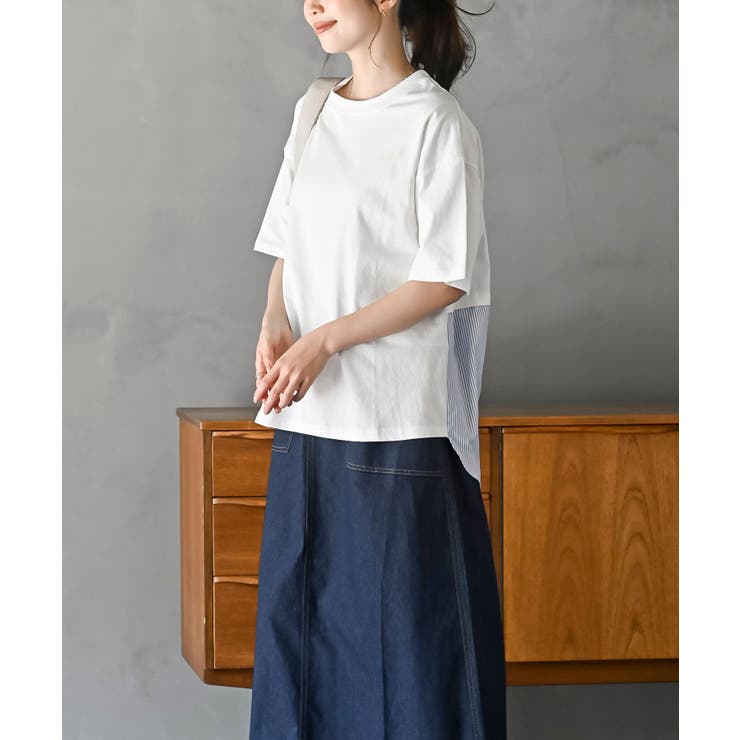 背面ストライプ切替プルオーバー | rps | 詳細画像3 