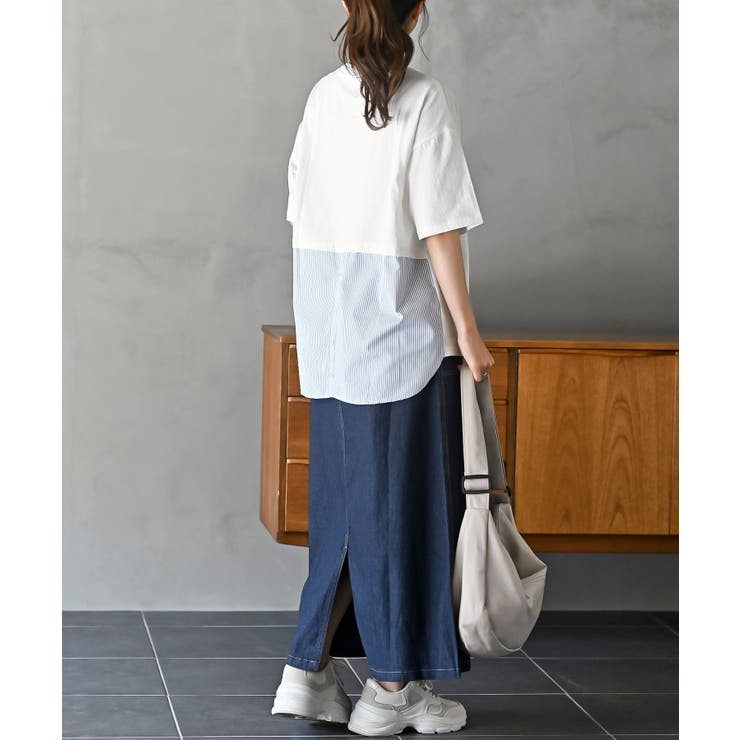 背面ストライプ切替プルオーバー | rps | 詳細画像5 