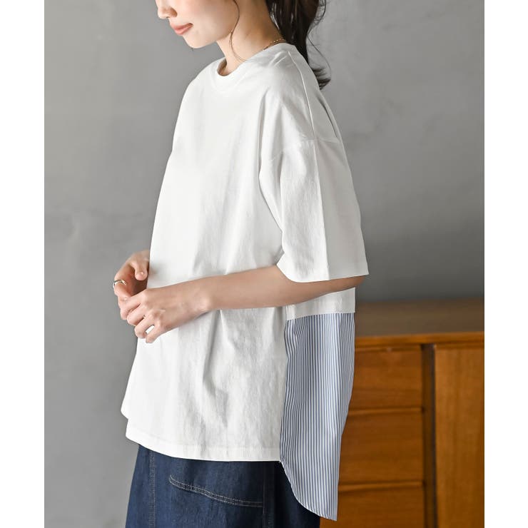 背面ストライプ切替プルオーバー | rps | 詳細画像7 