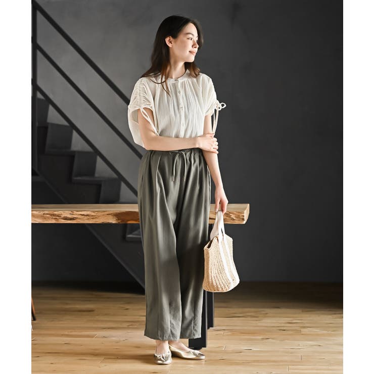 接触冷感コクーンパンツ | rps | 詳細画像18 