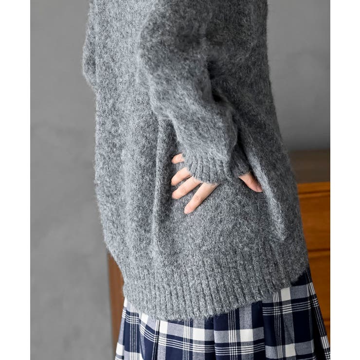 モヘアニットドルマンプルオーバー | rps | 詳細画像9 