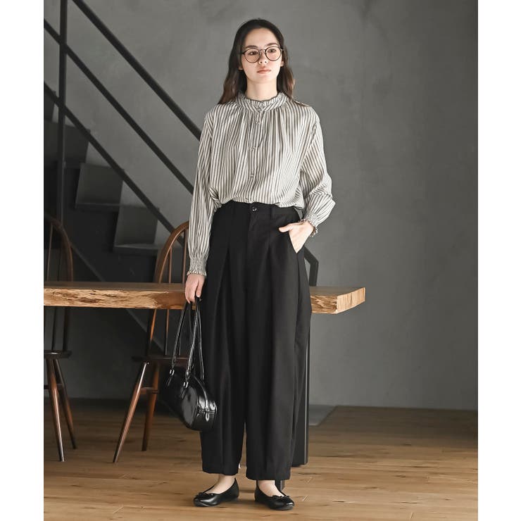 麻混コクーンパンツ | rps | 詳細画像12 