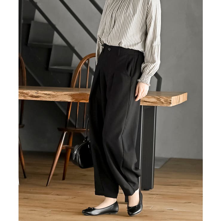 麻混コクーンパンツ | rps | 詳細画像13 