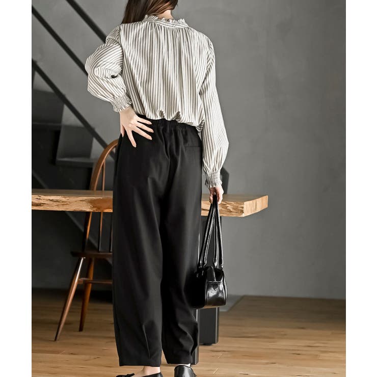 麻混コクーンパンツ | rps | 詳細画像14 