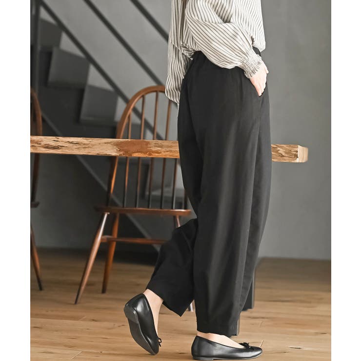 麻混コクーンパンツ | rps | 詳細画像18 