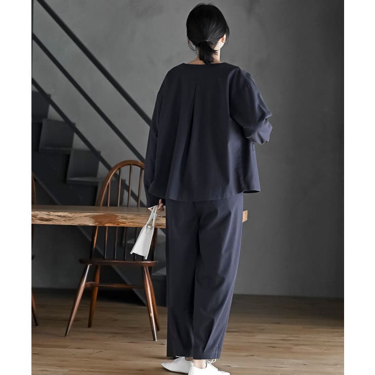 麻混コクーンパンツ | rps | 詳細画像25 