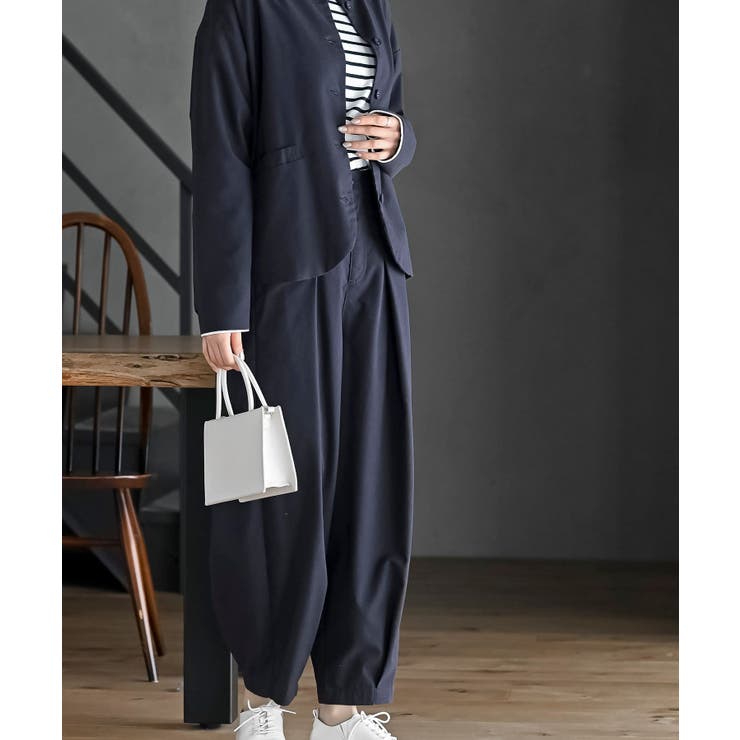 麻混コクーンパンツ | rps | 詳細画像26 