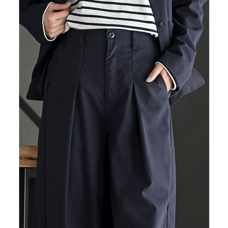 麻混コクーンパンツ | rps | 詳細画像30 