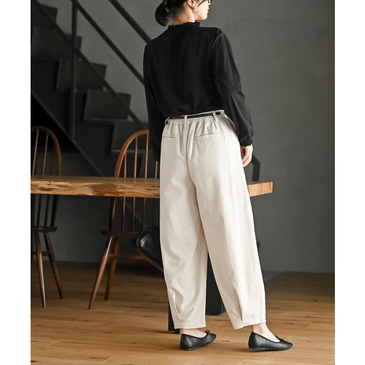 麻混コクーンパンツ | rps | 詳細画像4 