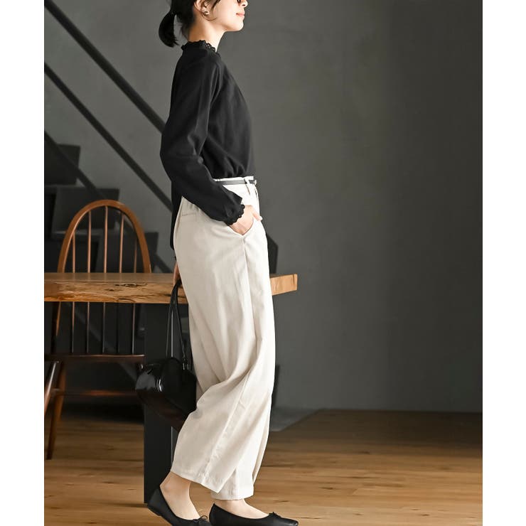 麻混コクーンパンツ | rps | 詳細画像5 