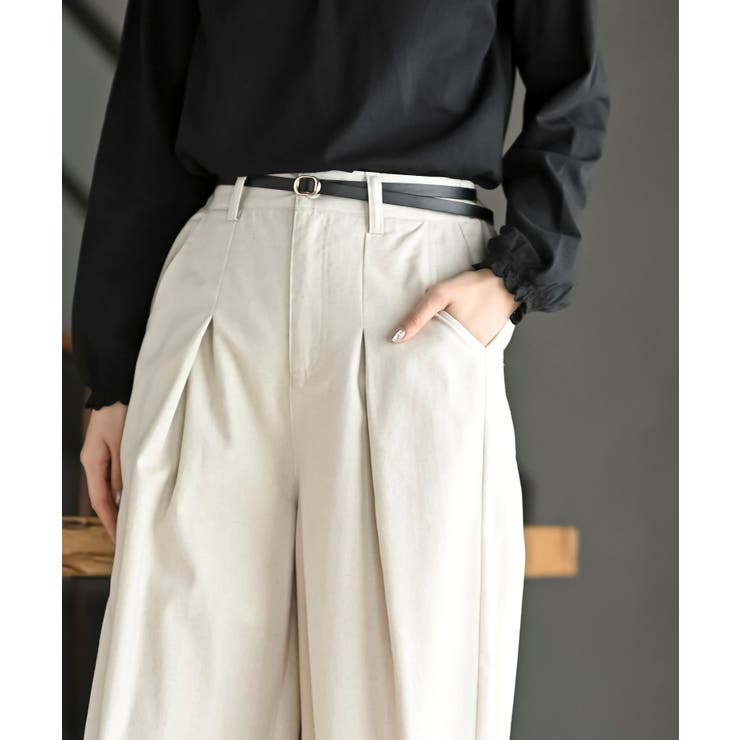 麻混コクーンパンツ | rps | 詳細画像6 