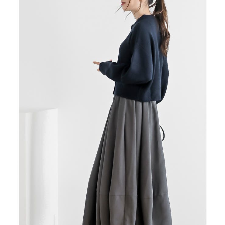 多釦ショート丈ニットカーディガン | rps | 詳細画像11 