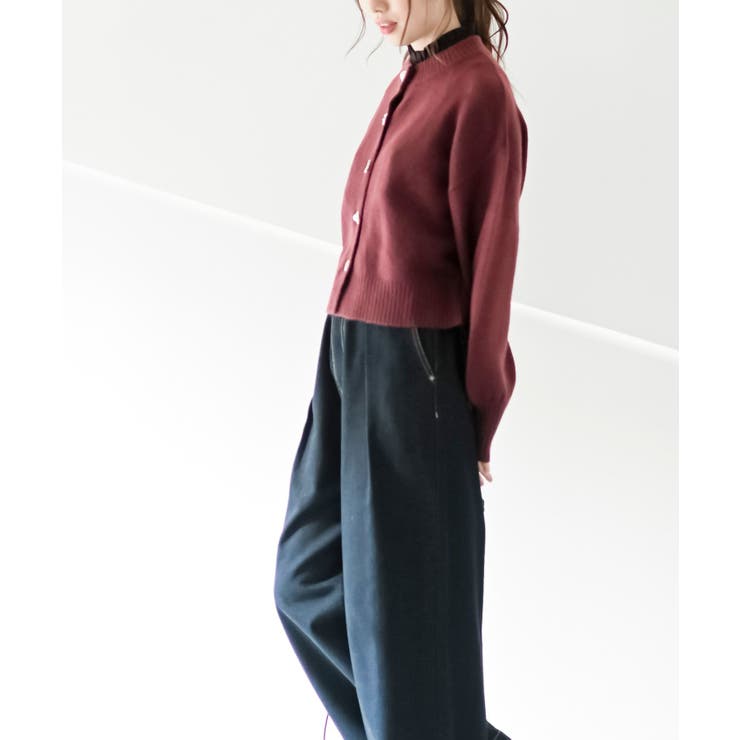 多釦ショート丈ニットカーディガン | rps | 詳細画像19 