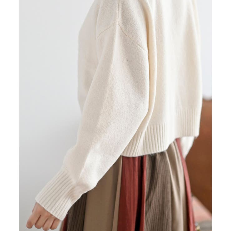 多釦ショート丈ニットカーディガン | rps | 詳細画像31 