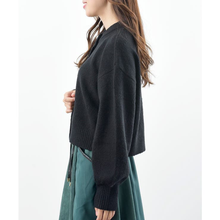 多釦ショート丈ニットカーディガン | rps | 詳細画像36 