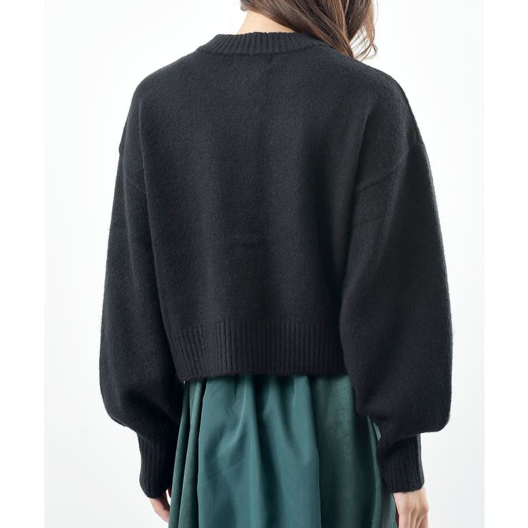 多釦ショート丈ニットカーディガン | rps | 詳細画像37 