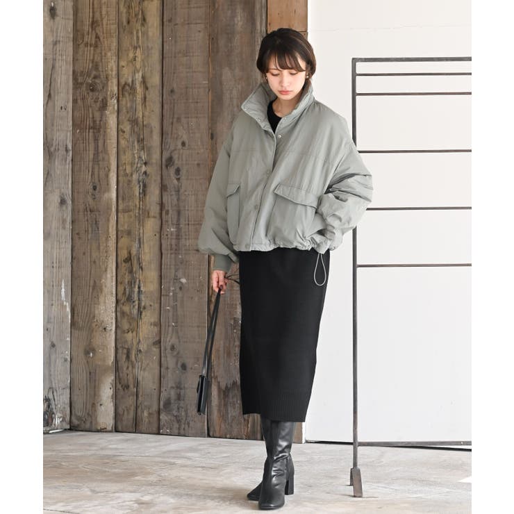 フェザータートルベスト付アンサンブルワンピース | rps | 詳細画像11 