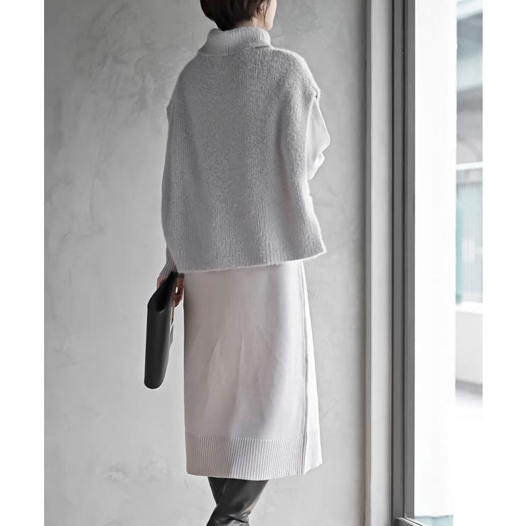 フェザータートルベスト付アンサンブルワンピース | rps | 詳細画像18 