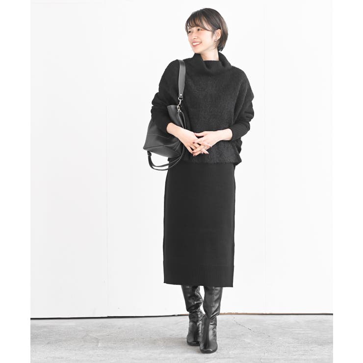 フェザータートルベスト付アンサンブルワンピース | rps | 詳細画像2 