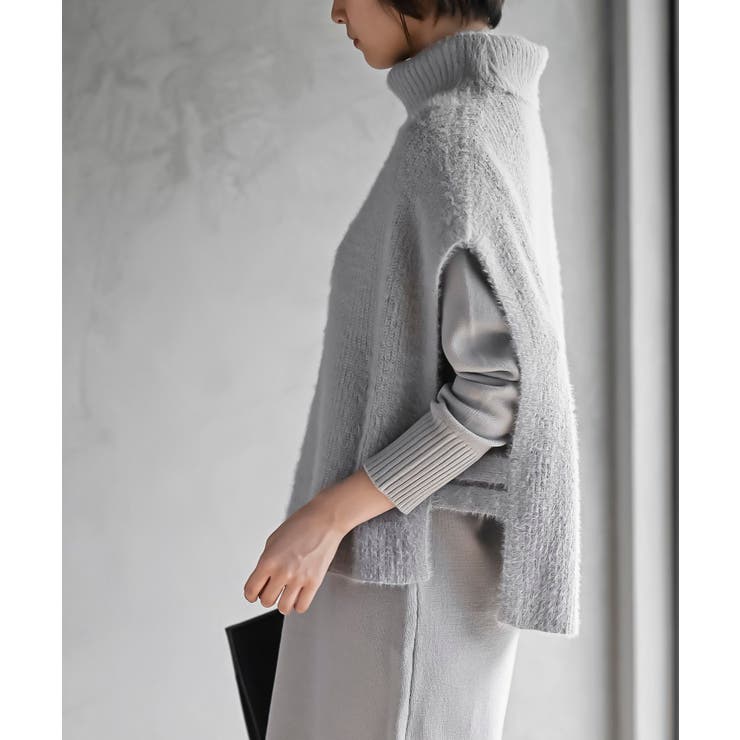 フェザータートルベスト付アンサンブルワンピース | rps | 詳細画像21 