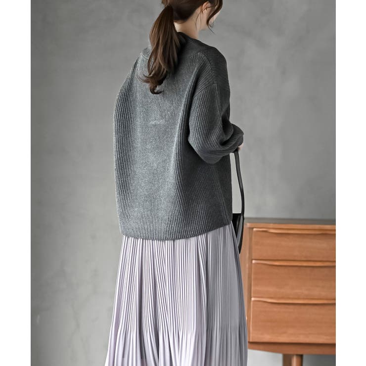 ショールカラーニットプルオーバー | rps | 詳細画像13 