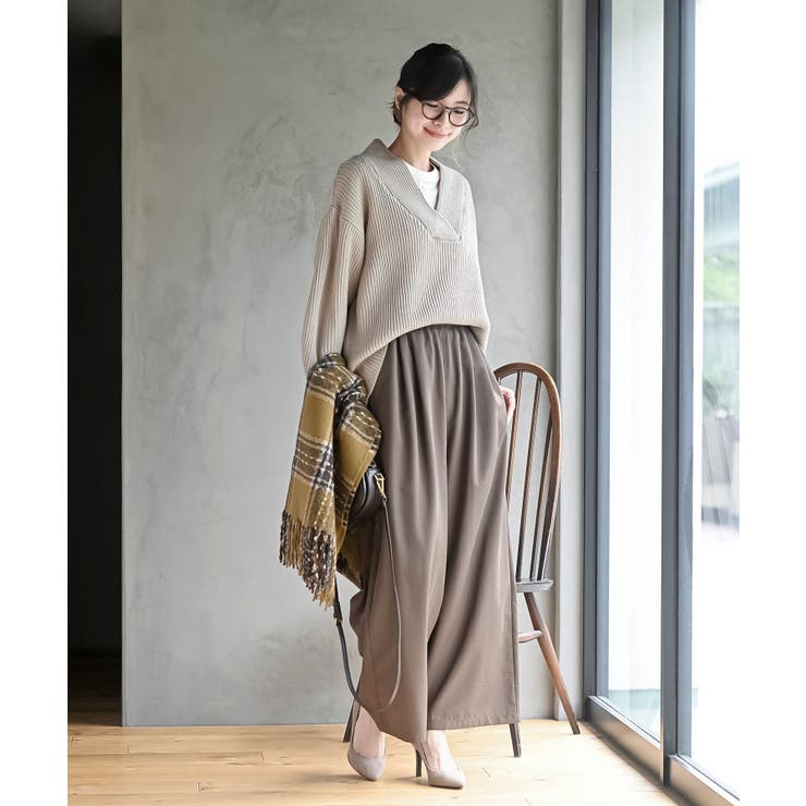 ショールカラーニットプルオーバー | rps | 詳細画像27 