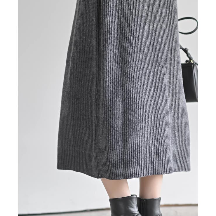 ショールカラーニットワンピース | rps | 詳細画像10 