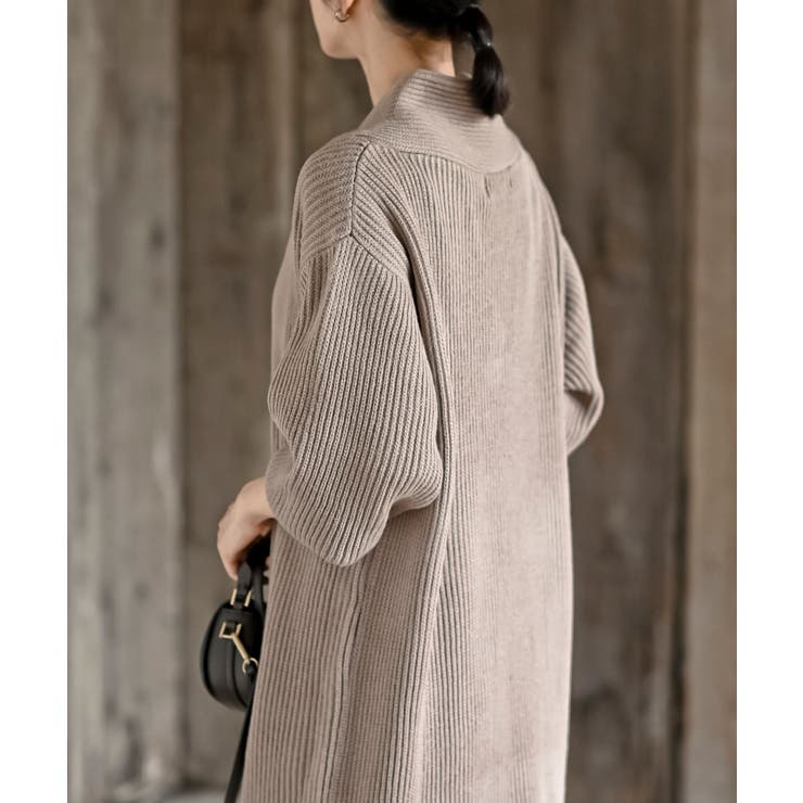 ショールカラーニットワンピース | rps | 詳細画像17 