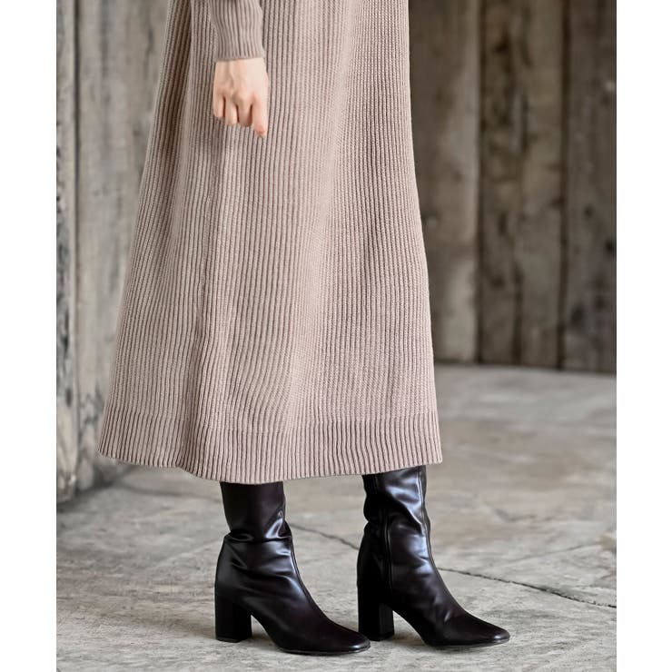 ショールカラーニットワンピース | rps | 詳細画像19 