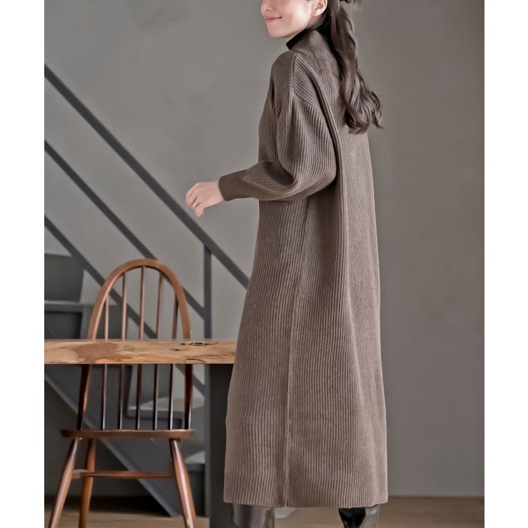 ショールカラーニットワンピース | rps | 詳細画像22 