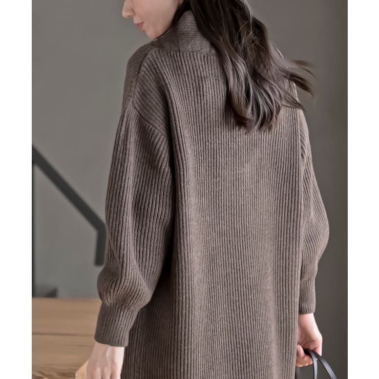 ショールカラーニットワンピース | rps | 詳細画像27 