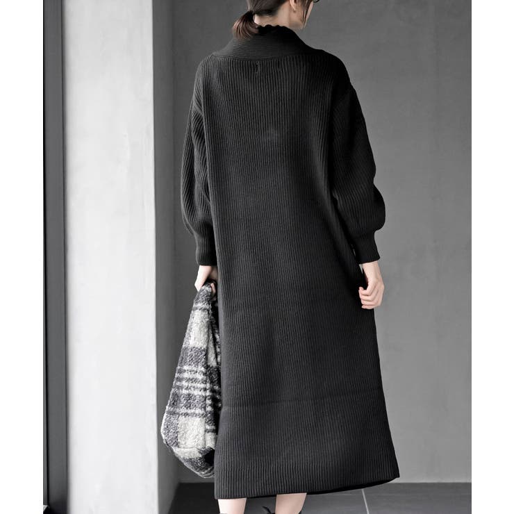 ショールカラーニットワンピース | rps | 詳細画像31 