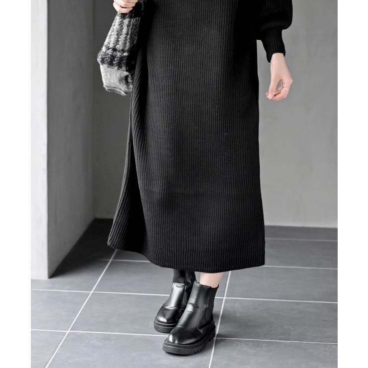 ショールカラーニットワンピース | rps | 詳細画像36 