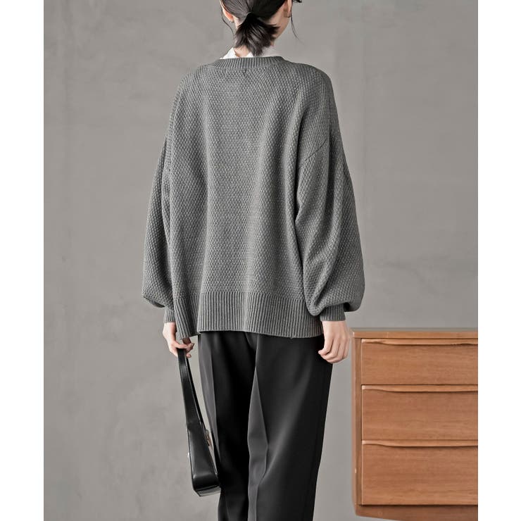 ラメニットカーディガン | rps | 詳細画像12 