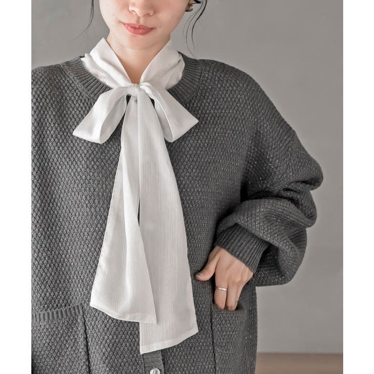 ラメニットカーディガン | rps | 詳細画像14 