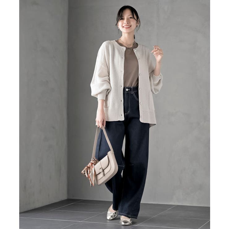 ラメニットカーディガン | rps | 詳細画像2 