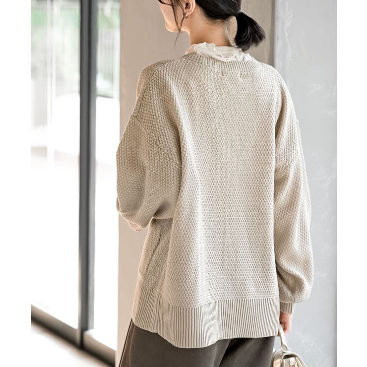 ラメニットカーディガン | rps | 詳細画像24 