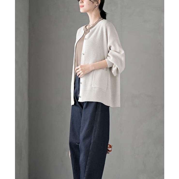 ラメニットカーディガン | rps | 詳細画像3 