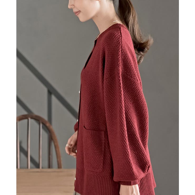 ラメニットカーディガン | rps | 詳細画像31 