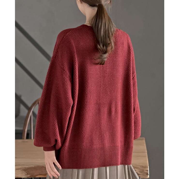 ラメニットカーディガン | rps | 詳細画像32 