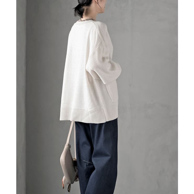 ラメニットカーディガン | rps | 詳細画像5 