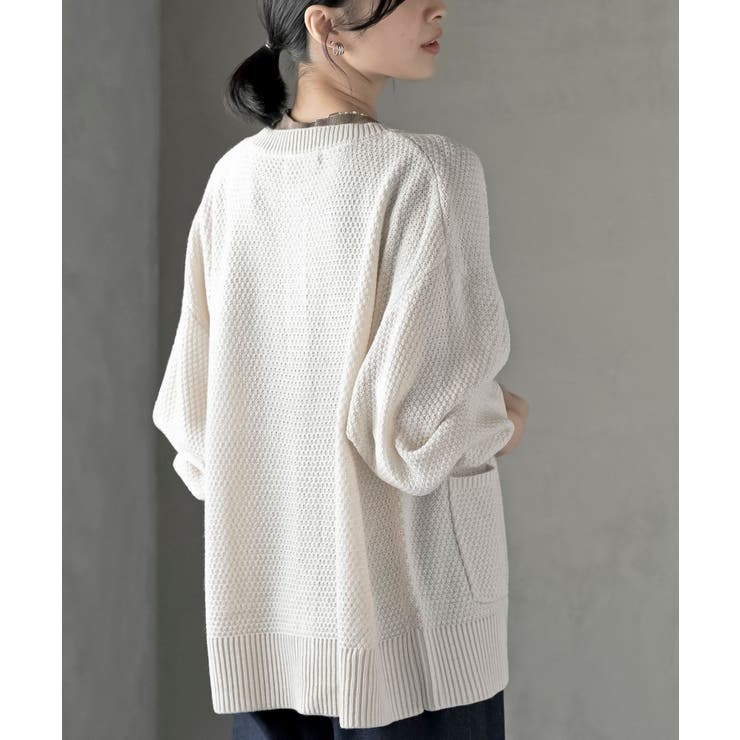 ラメニットカーディガン | rps | 詳細画像8 