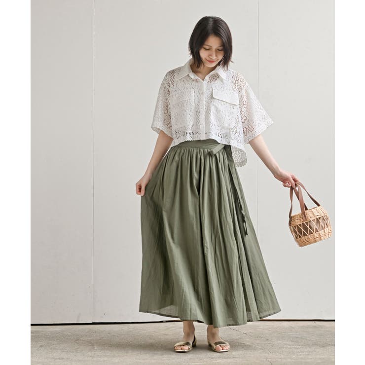 ボリュームロング巻きスカート | rps | 詳細画像11 