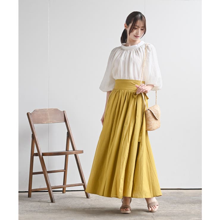 ボリュームロング巻きスカート | rps | 詳細画像28 