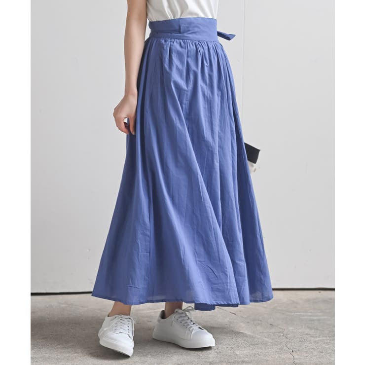 ボリュームロング巻きスカート[品番：RPSW0001580]｜rps（アール