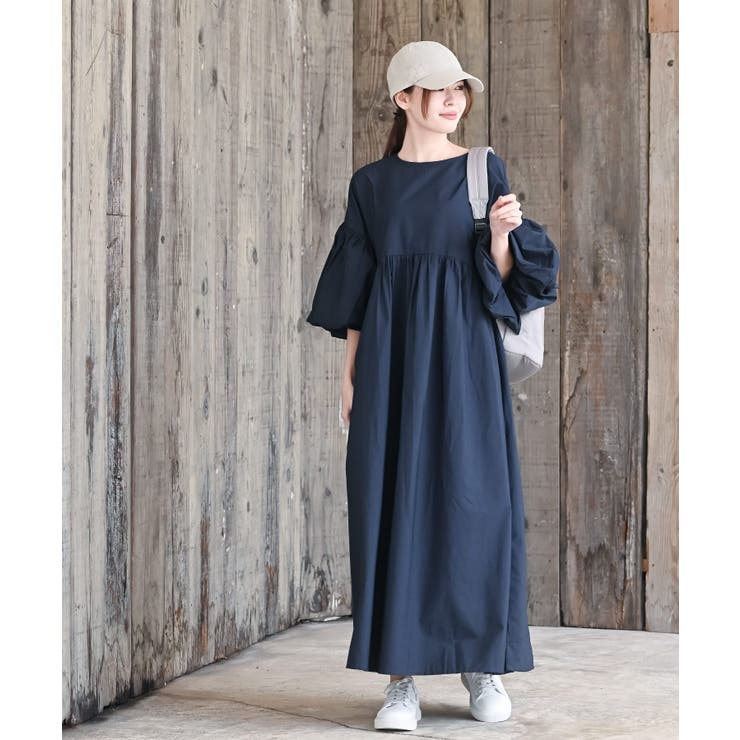 バルーンスリーブワンピース[品番：RPSW0002591]｜rps（アールピーエス