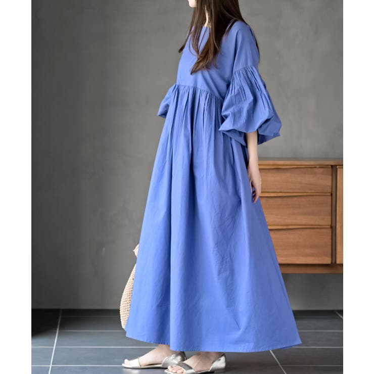 バルーンスリーブワンピース[品番：RPSW0002591]｜rps（アールピーエス